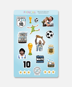 PLANCHA DE STICKERS SELECCION