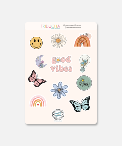 PLANCHA DE STICKERS SMILE GRANDE