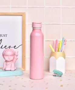 BOTELLA DE ALUMINIO ROSA