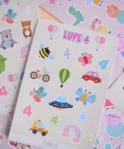 Alternative view of PLANCHA DE STICKERS PERSONALIZADA