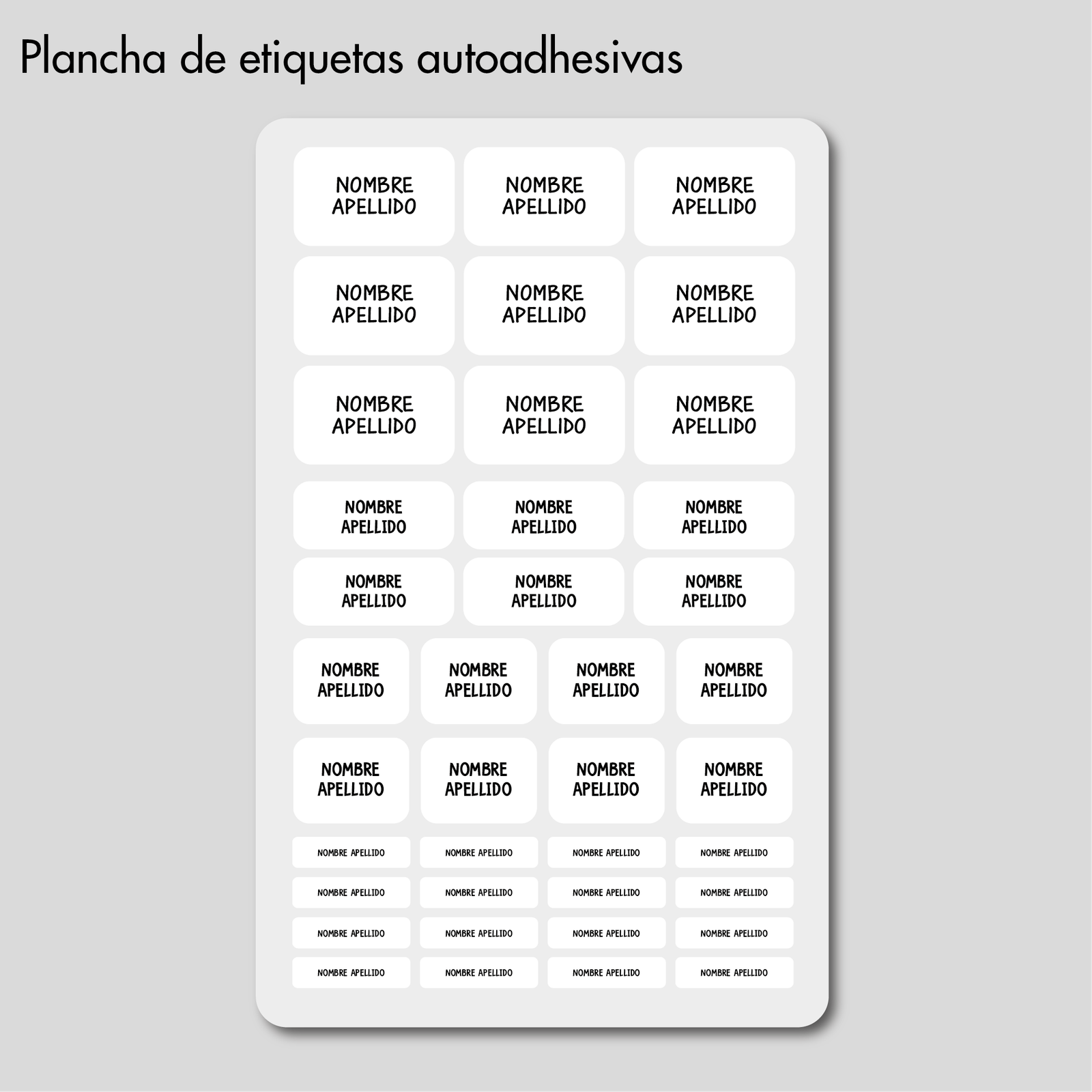 ETIQUETAS COMBINADAS sin dibujo - Imagen 3