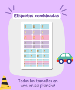 ETIQUETAS COMBINADAS