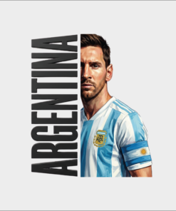 DTF Textil - Messi