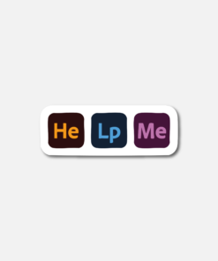 STICKER V06 helpme
