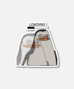 STICKER V07 pingüinos