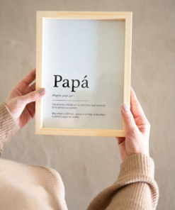 Cuadro Papá definición