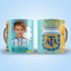 Taza Ceramica Celeste - FIGURITA MUNDIAL 2026