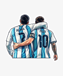 STICKER MESSI - DE PAUL