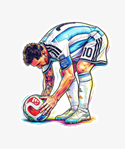 STICKER MESSI 3