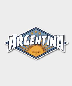 STICKER ARGENTINA + SOL