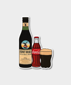 STICKER FERNET COCA