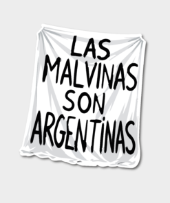 STICKER BANDERA MALVINAS