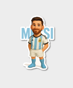 STICKER MESSI DIBUJO