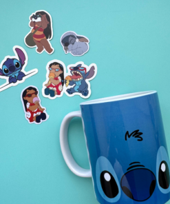 KIT TAZA + STICKERS