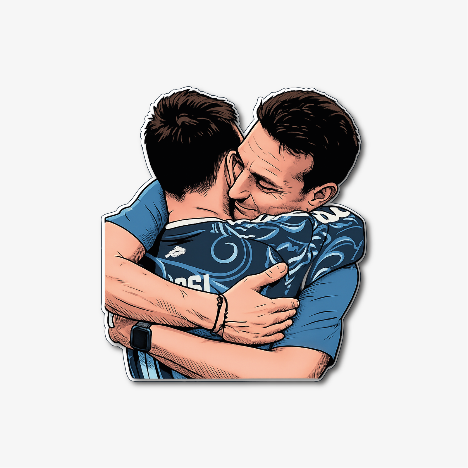 STICKER – MESSI ABRAZO