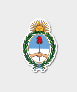 STICKER ESCUDO ARGENTINA