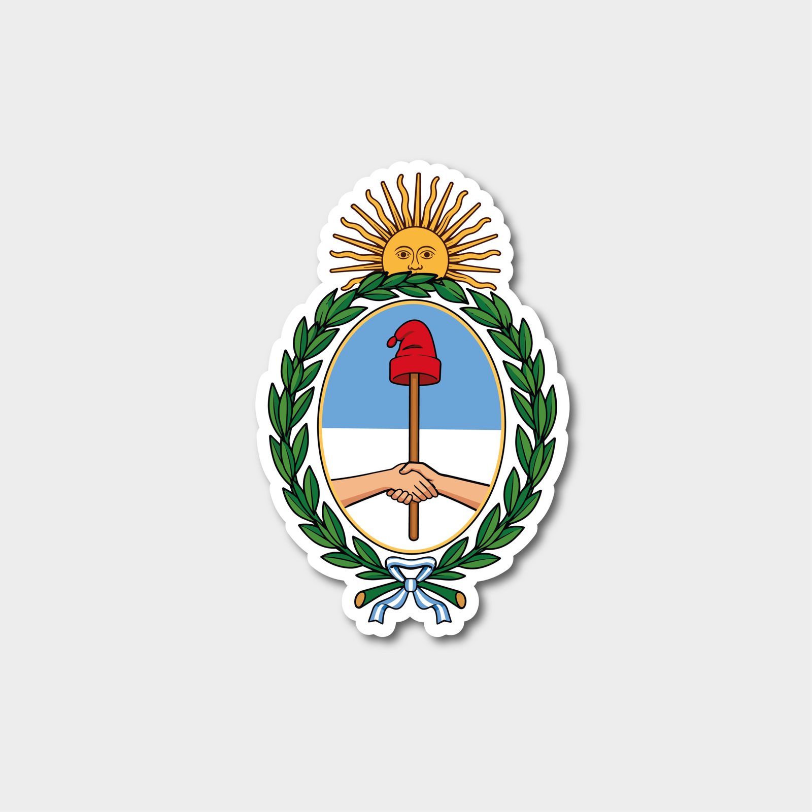 STICKER ESCUDO ARGENTINA