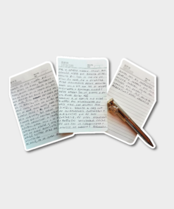 STICKER - CARTA DESPEDIDA MESSI