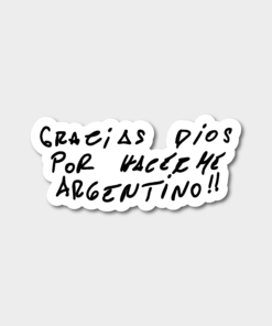 STICKER - GRACIAS DIOS