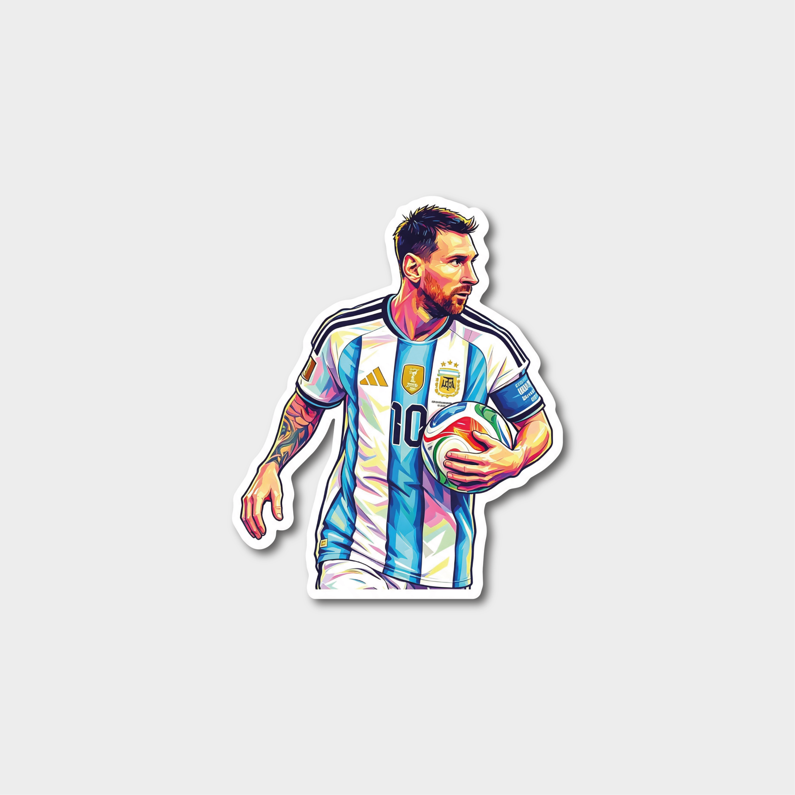 STICKER – MESSI 10