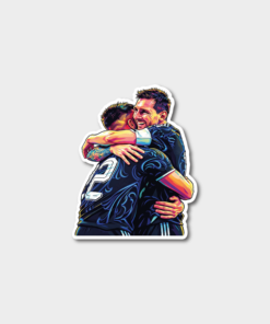 STICKER - MESSI Y LAUTARO